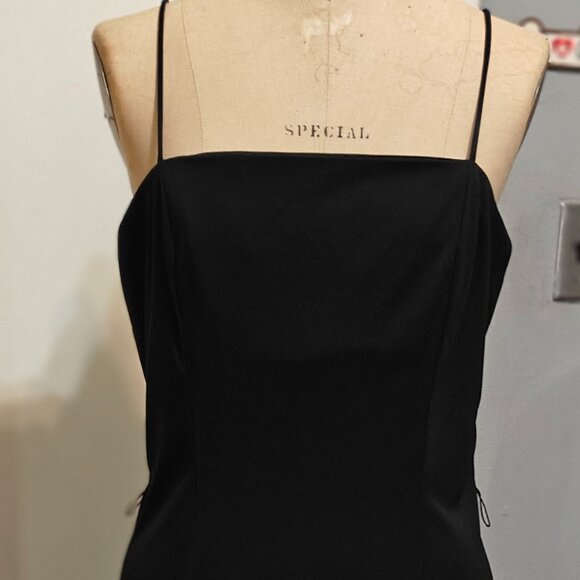 Morgan and Co. Black Cocktail Dress Woman's size 13/14 - Picture 2 of 9